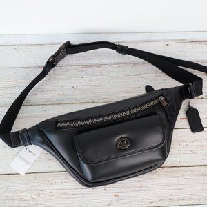 Coach leather fanny pack store